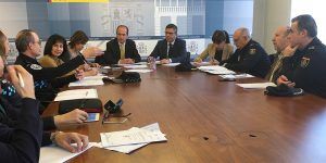 El subdelegado del Gobierno y el alcalde de Guadalajara analizan la situación de seguridad y convivencia en los distintos barrios de la ciudad