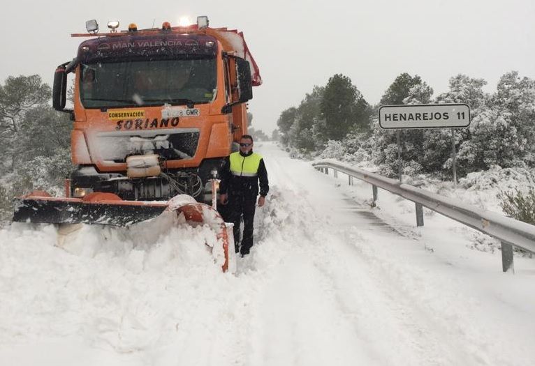 La Diputación de Cuenca mantiene activos diez vehículos centrados sobre todo en las carreteras del este de la provincia