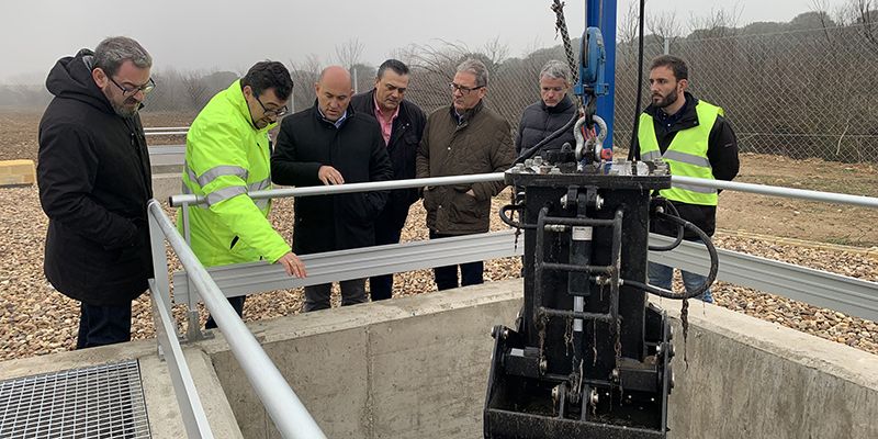 La nueva depuradora de Valdeaveruelo comenzará a prestar servicio en febrero para asumir las necesidades actuales y futuras del municipio