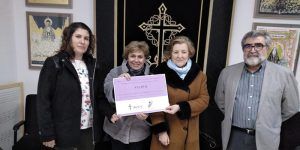 La Soledad de San Agustín entrega a la AECC Cuenca la recaudación de su Concierto Benéfico de Navidad