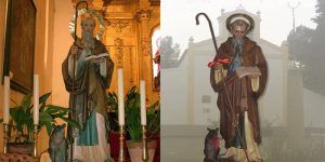 Los barrios de la Ciudad de Huete celebran la fiesta de San Antonio Abad