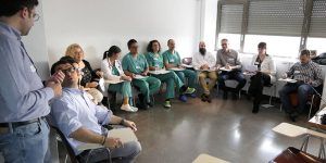 Profesionales del Área Integrada de Guadalajara se forman en un curso de simulación clínica de trabajo multidisciplinar en diferentes escenarios