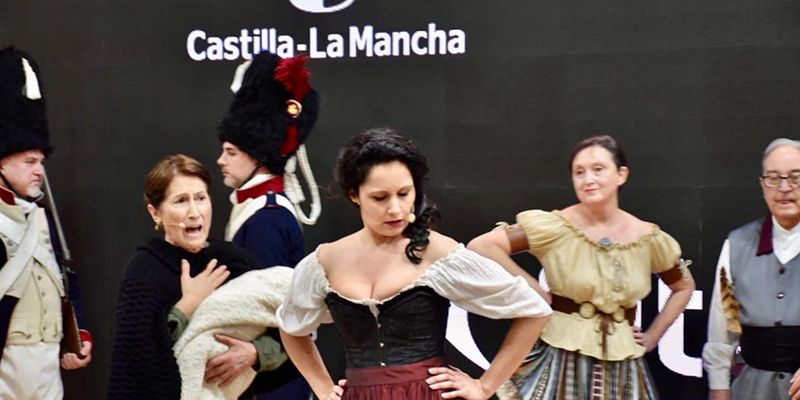 Visitas teatralizadas, combates en directo y elementos audiovisuales fueron la propuesta de Cuenca en FITUR