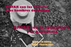 AMFAR se suma a la manifestación en defensa del sector agrario 2 AMFAR se suma a la manifestación en defensa del sector agrario