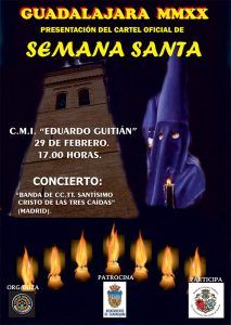 El CMI Eduardo Guitián acoge la presentación del cartel de la Semana Santa 2020 de Guadalajara