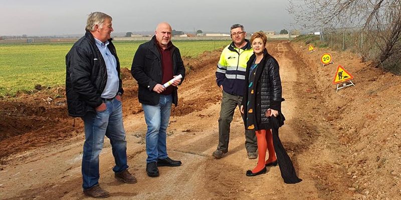 Comienzan las obras del camino que une San Clemente con Belmonte