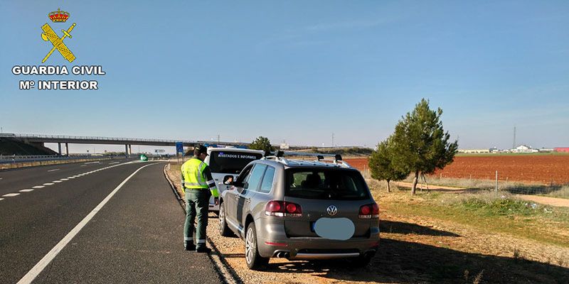 Detenido en Cuenca un joven de 27 años por circular a 237 kilómetros por hora en la en la autovía A-43