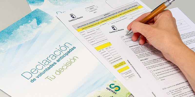 Un total de 1.046 personas se inscribieron en el Registro de Voluntades Anticipadas de Castilla-La Mancha a lo largo del pasado año