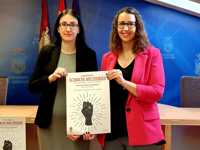 El Ayuntamiento de Guadalajara presenta el concierto ‘Somos Mujeres’ con motivo del 8 de marzo 3 El Ayuntamiento de Guadalajara presenta el concierto ‘Somos Mujeres’ con motivo del 8 de marzo