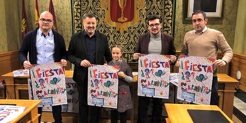 El cartel de Zoa Puchaes anuncia el Carnaval de Cuenca, que se celebrará el 22 de febrero