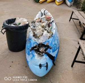 El Club Piragüismo Cuenca con Carácter lo vuelve a hacer y realiza una nueva batiza de limpieza del Júcar