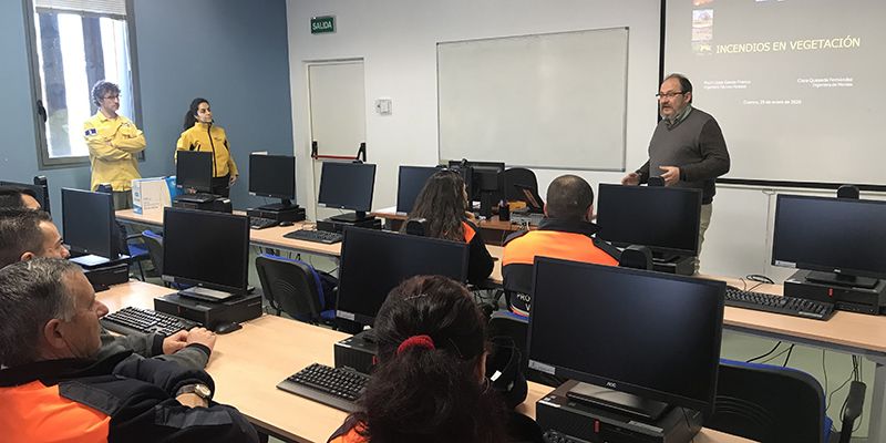 El Gobierno regional forma en Cuenca a 24 voluntarios en materia de extinción de incendios en vegetación