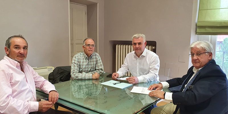 El presidente de la Diputación de Guadajara transmite su apoyo a los Grupos de Desarrollo Rural de la región