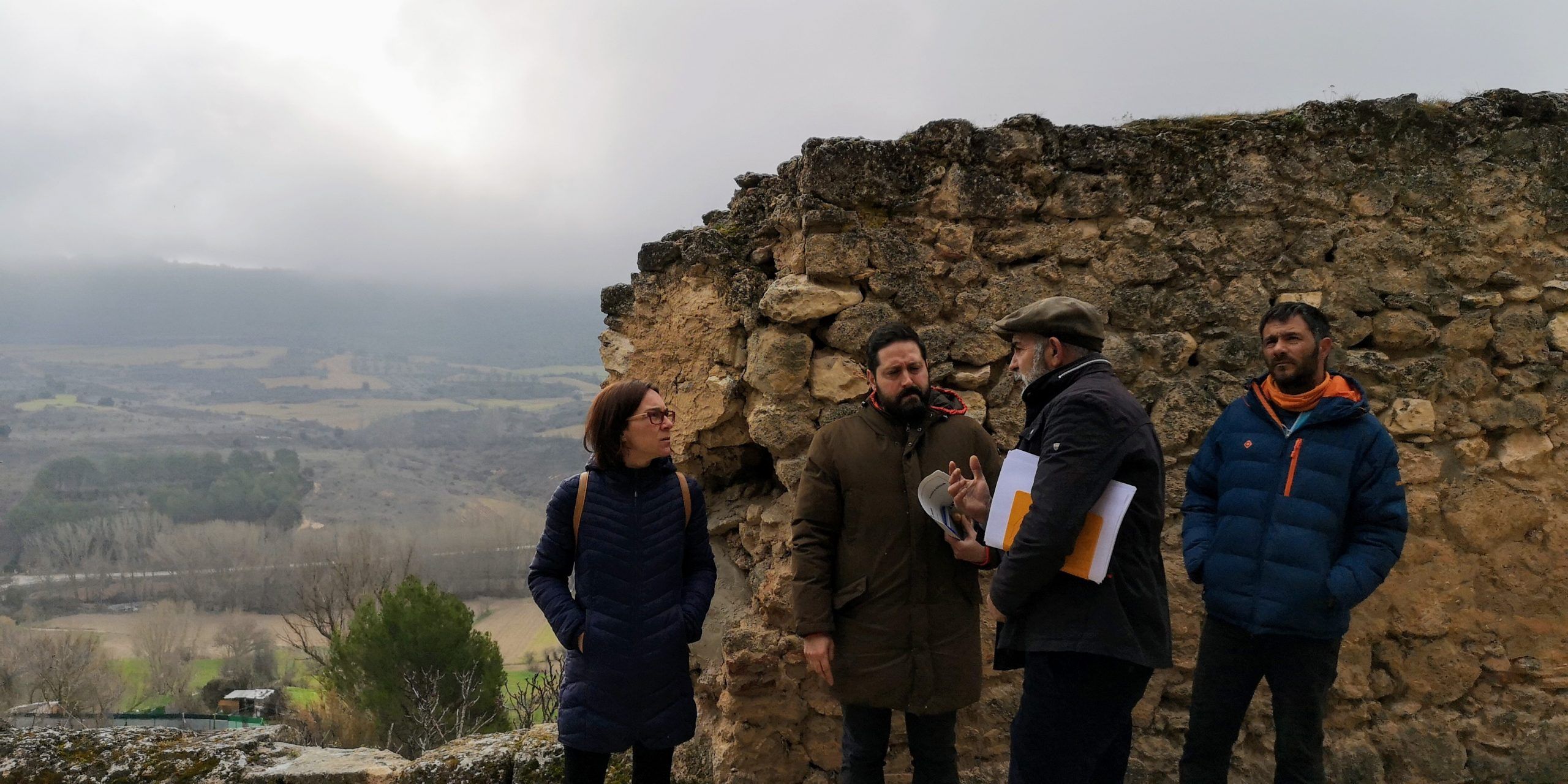 El próximo lunes comienzan las obras de rehabilitación del lienzo sur de la muralla del Castillo de la Piedra Bermeja de Brihuega
