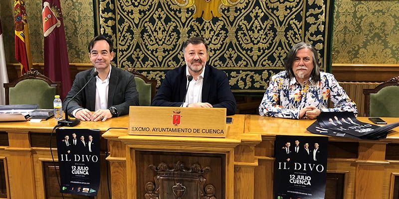 Il Divo recala en Cuenca el 12 de julio con un concierto en la Plaza de Toros