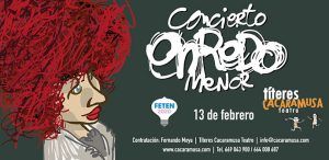 La compañía conquense Títeres Cacaramusa, seleccionada para participar en la Feria Europea de Artes Escénicas para Niños y Niñas que se celebra en Gijón