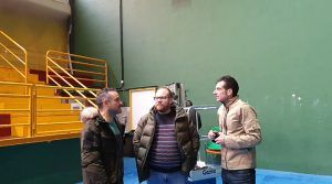 La Diputación de Guadalajara invierte 45.000 € en la renovación del frontón cubierto del Polideportivo San José