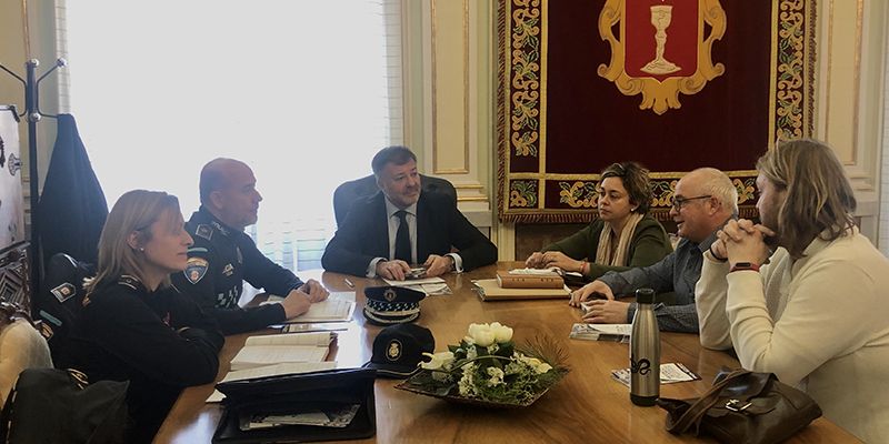 Los vecinos del Cerro de la Horca de Cuenca trasladan a la Policía Local y Nacional su preocupación ante los últimos robos