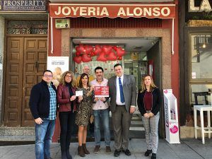 Un comprador de Joyería Alonso es el ganador del viaje a Laponia de la campaña de Navidad del Ayuntamiento de Guadalajara, CEOE, FCG y FEDECO