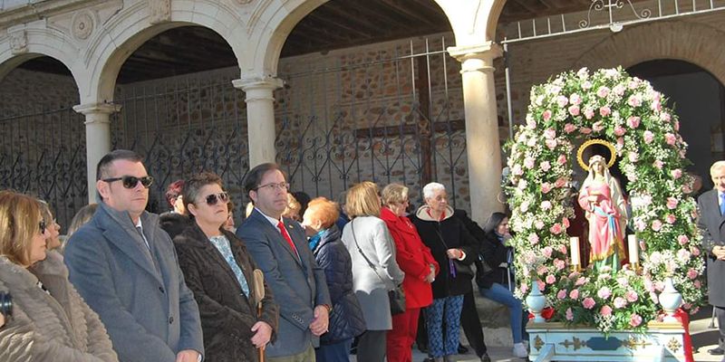 Villanueva de la Torre festeja con fervor a su patrona, Santa Águeda
