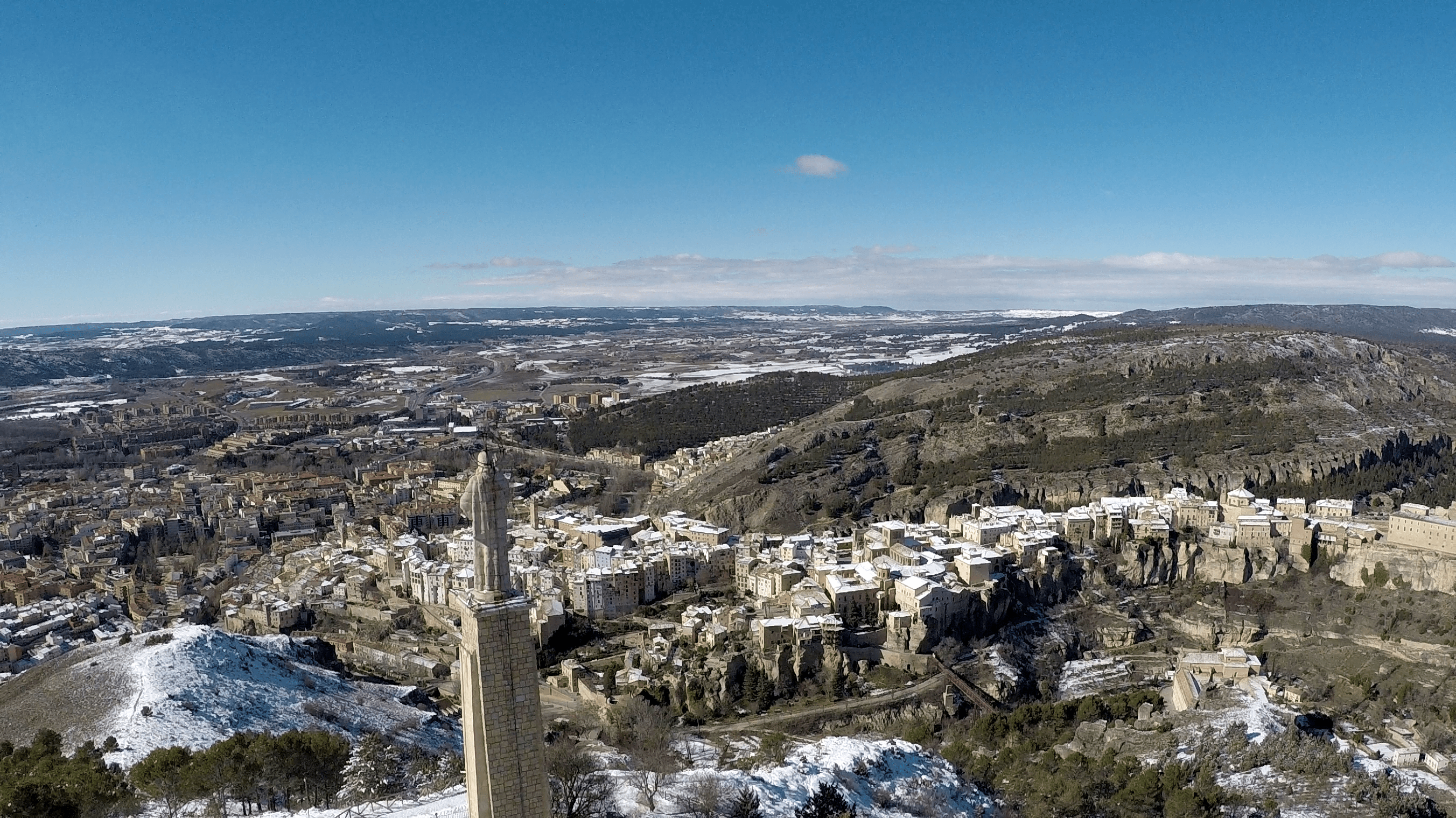 Vídeo: Cuenca. Blancanieves desde el aire
