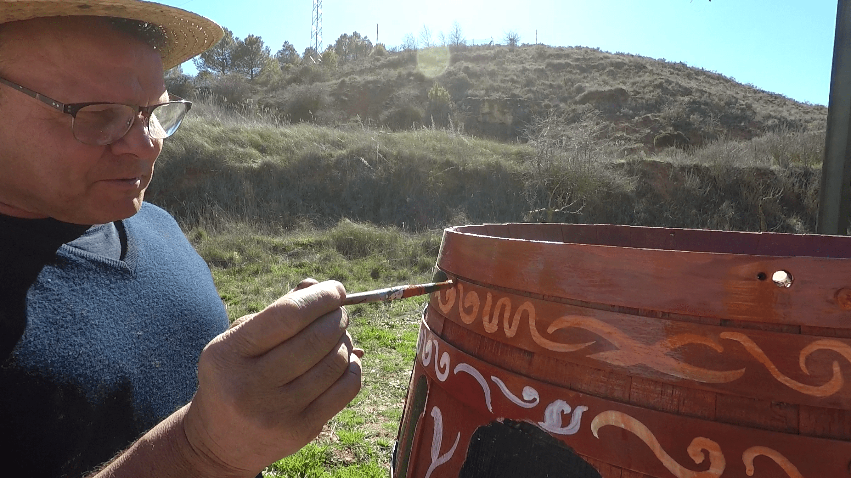 Antonio Hernansanz. Ceramista. Momentazo a la vista
