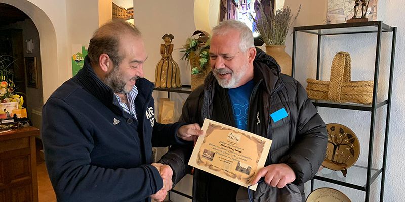 Víctor Ruiz Jiménez, ganador del concurso fotográfico Sabores de Otoño de Sigüenza