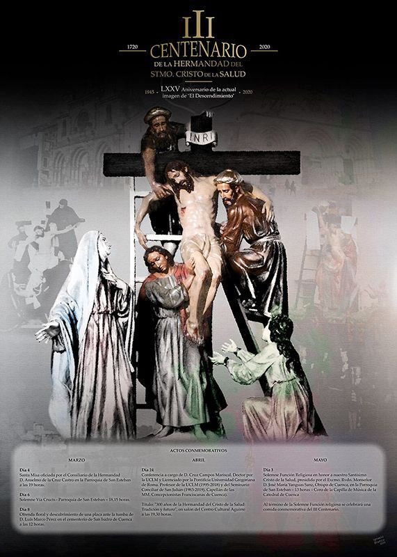 Arrancan los actos y Cultos del III Centenario de la M. I. A. V. H. del Stmo. Cristo de la Salud (El Descendimiento)