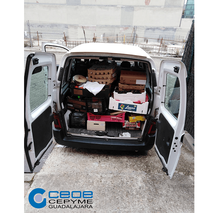 CEOE-CEPYME Guadalajara y sus asociaciones integradas coordinan un dispositivo para que las empresas puedan donar tanto alimentos como material sanitario para luchar contra el COVID-19