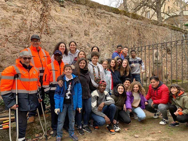 CIJ La Salamandra y Ayuntamiento de Sigüenza ponen en marcha un taller de 'Jardines Históricos'
