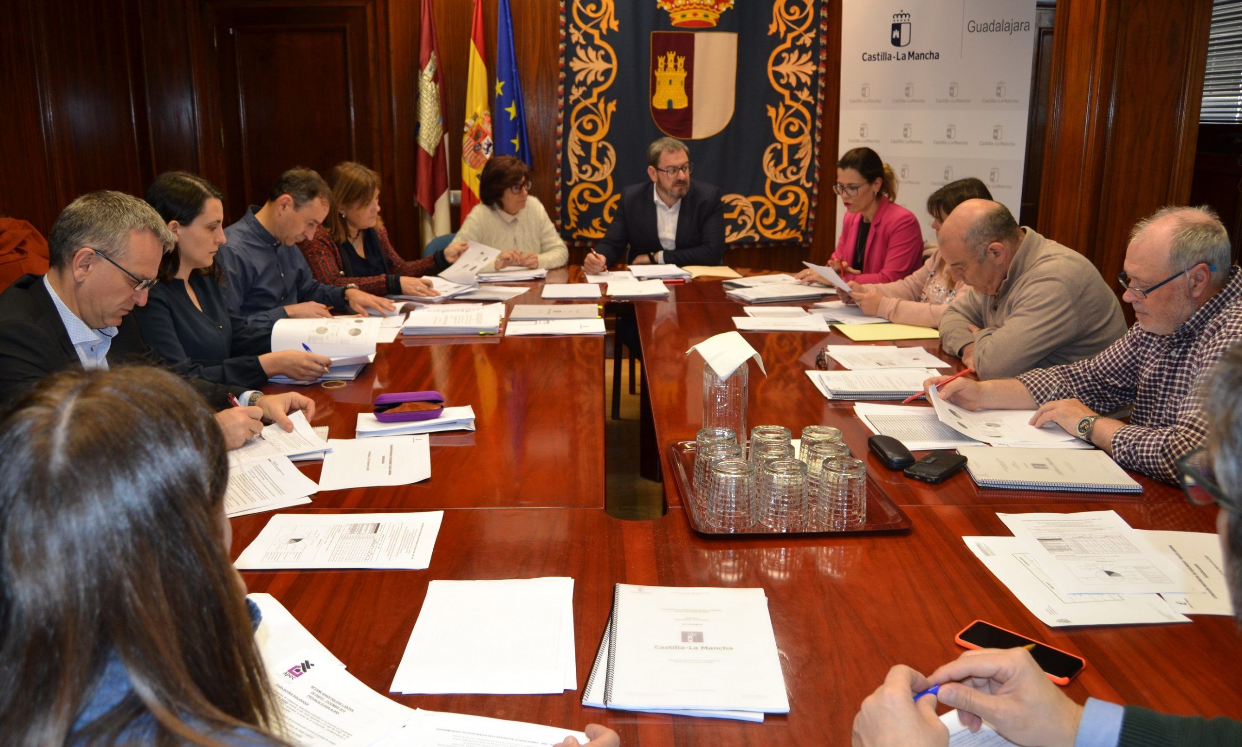 Disminuye un 2,1 por ciento la tasa de siniestralidad laboral entre trabajadores asalariados durante el pasado año en la provincia de Guadalajara