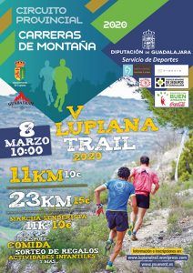 El domingo 8, V Lupiana Trail, primera prueba del Circuito de Carreras de Montaña Diputación de Guadalajara 2 El domingo 8, V Lupiana Trail, primera prueba del Circuito de Carreras de Montaña Diputación de Guadalajara