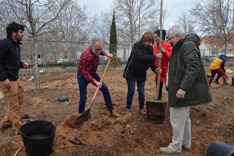 El instituto Aguas Vivas pone en marcha un proyecto pionero de bosque productivo en sus instalaciones
