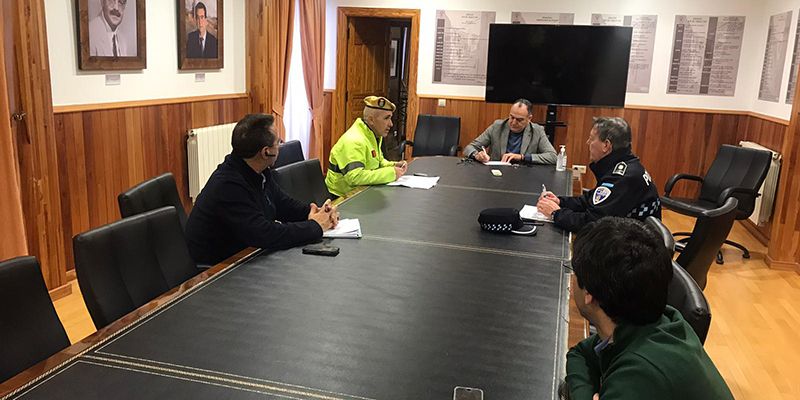 El Ministerio de Defensa despliega una sección de la UME en Tarancón para apoyar a la Policía Nacional en la labor de garantizar la seguridad