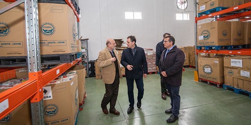 El Programa Operativo de Ayuda Alimentaria distribuye 1.551.105,40 kilos de alimentos en Castilla-La Mancha