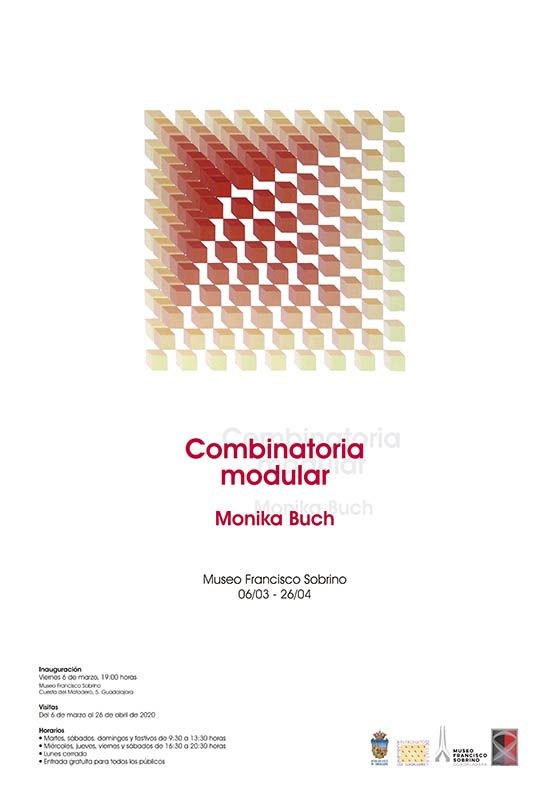 Este viernes se inaugura en el Museo Sobrino la exposición Combinatoria Modular Monika Buch