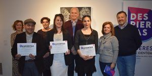 Irene Cano, Pablo Guillermo Tapia y Paula Segarra premios de la exposición ‘Despiertas’. Mujeres, arte e identidad 2 Irene Cano, Pablo Guillermo Tapia y Paula Segarra premios de la exposición ‘Despiertas’. Mujeres, arte e identidad
