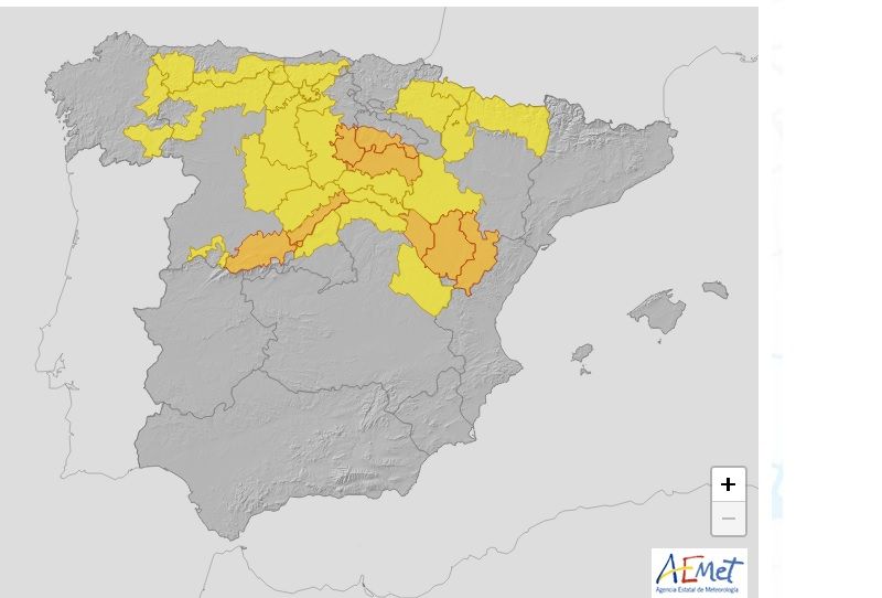 La DGT recomienda informarse del estado de las carreteras al coronavirus se le suma la nieve