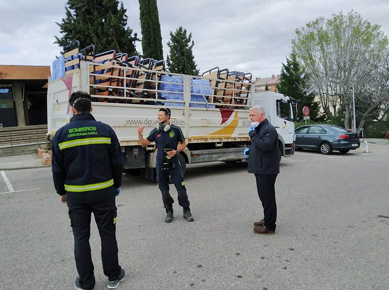 La Diputación traslada 40 camas de la Residencia de Estudiantes al hospital de Guadalajara