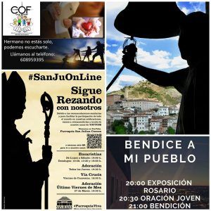 La Iglesia Católica en Cuenca pone en marcha varias iniciativas para seguir cerca de sus fieles en estos duros momentos