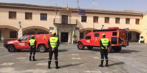 La UME se despliega en Yunquera de Henares, Humanes, Brihuega y Jadraque
