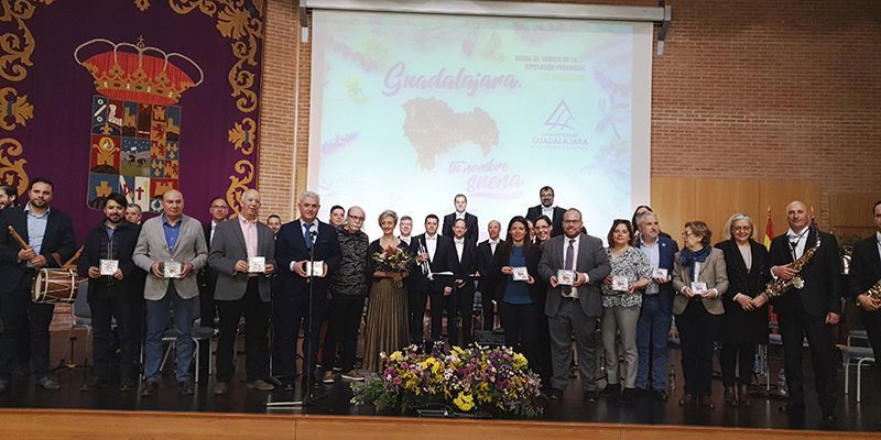 Presentado el nuevo CD de la Banda de Música de la Diputación de Guadalajara