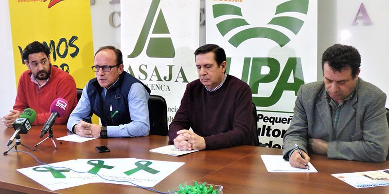 Unos 150 tractores y cientos de agricultores y ganaderos participarán en la movilización del martes día 10 en Cuenca capital