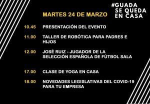 Vecinos de Guadalajara organizan una serie de talleres online para amenizar el confinamiento