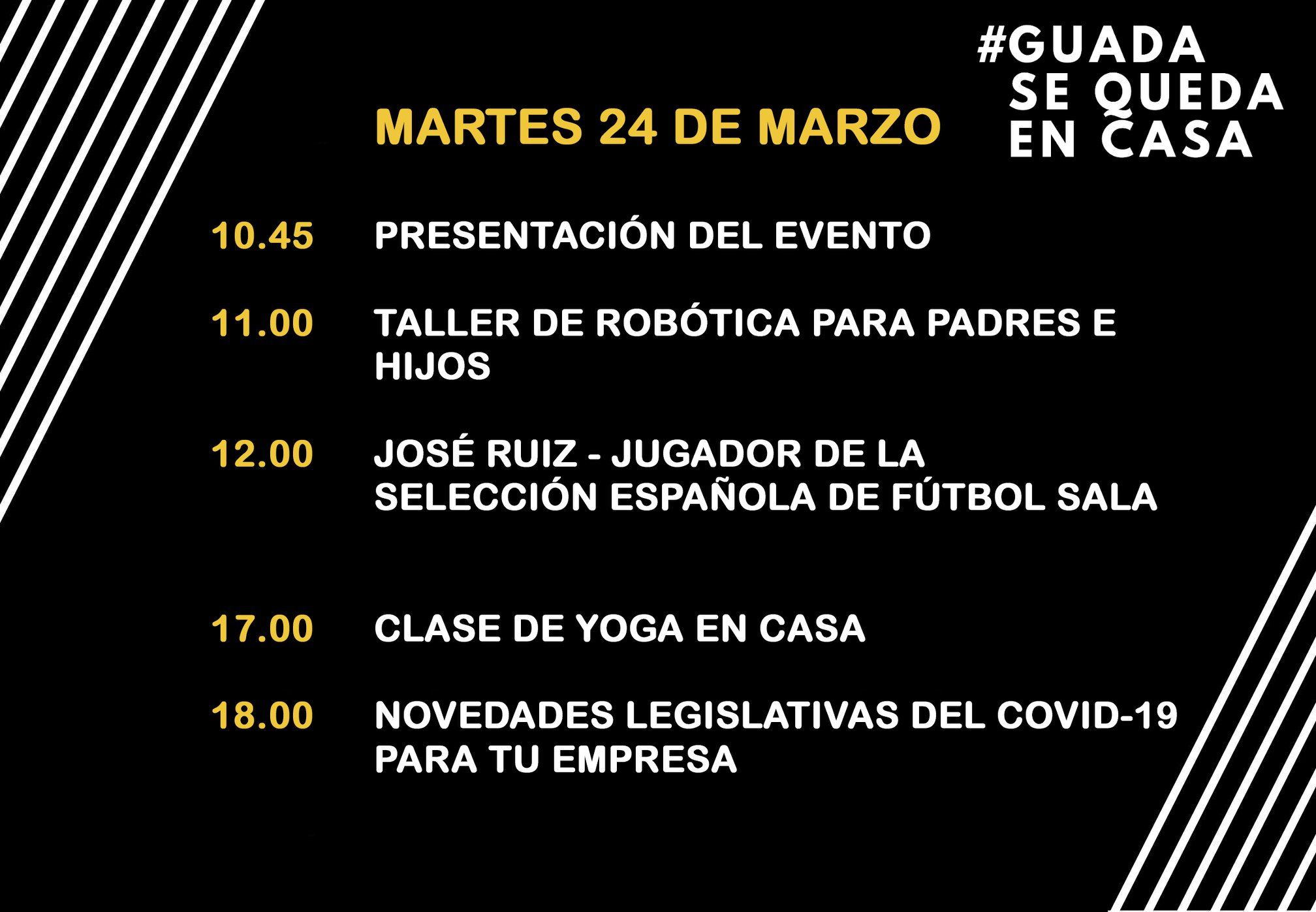 Vecinos de Guadalajara organizan una serie de talleres online para amenizar el confinamiento