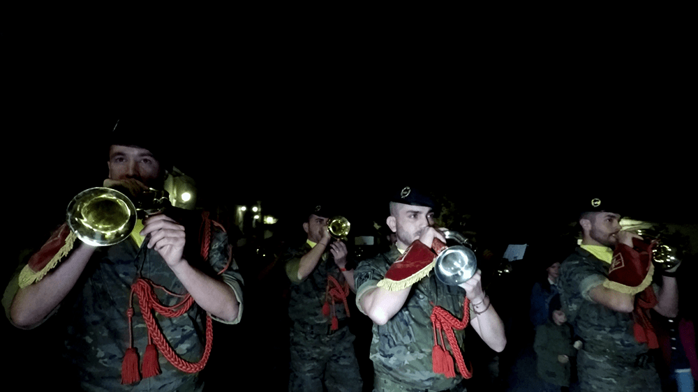 Vídeo. Banda de cornetas y tambores del regimiento Saboya, número 6, en Villaescusa de Haro 1 vlcsnap 00030