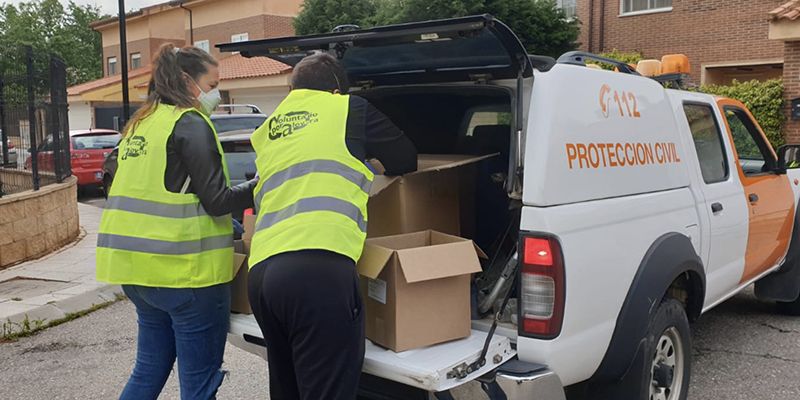 Alovera comienza la distribución de cinco mascarillas a todos los vecinos durante dos días