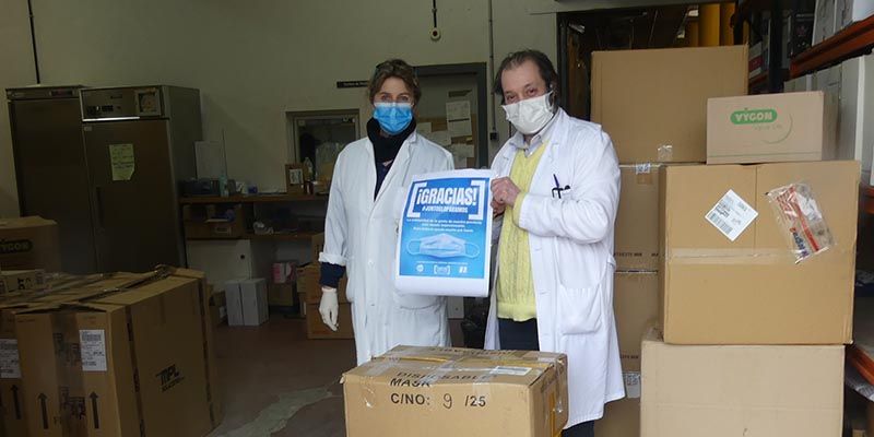 CEOE-Cepyme Cuenca descarga 5.000 mascarillas, 3.000 compradas por donaciones de Autoprima y Autozeta
