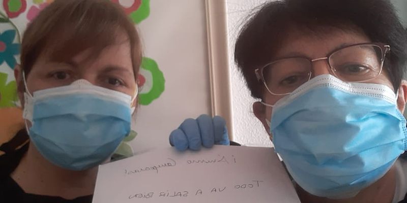 Dos empleadas de la Vivienda Tutelada de El Casar deciden pasar la cuarentena en el centro para “cuidar de nuestros mayores”