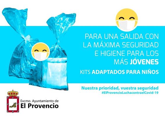 El Ayuntamiento de El Provencio se adelanta y reparte mascarillas para los niñosc
